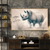 The Mighty Rhino Wall Art Print Print Material