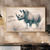 The Mighty Rhino Wall Art Print Print Material