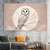 The Watchful Owl Wall Art Print Print Material