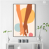 Touchy Feely Couple Scandinavian Wall Art