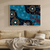 Turtle Dreaming – Journey of Water - Aboriginal Canvas Wall Art Print Material