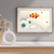 Underwater Harmony Fish and Corals Wall Art Print Print Material