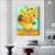 Vase With Twelve Sunflowers Van Gogh Wall Art | Famous Artists Wall Art in Canvas