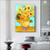 Vase With Twelve Sunflowers Van Gogh Wall Art | Famous Artists Wall Art in Canvas