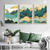 Vertex Mountains Wall Art | Luxurious Abstract Wall Art in Poster, Frames & Canvas