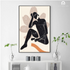 Vesta Woman Silhouette Bohemian Wall Art