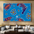 Water Dreaming – Aboriginal Wall Art | Stretched & Framed Canvas