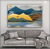 Wavy Landscape Nature Wall Art | Nordic Wall Art in Canvas