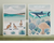 Western Australia - Esperance & Ningaloo Reef Animal Poster & Canvas Wall Art Set of 2 Print Material