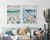 Western Australia - Esperance & Ningaloo Reef Animal Poster & Canvas Wall Art Set of 2 Print Material