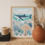 Whale Wonderland – Ningaloo Reef Ocean Canvas Wall Art Print Decor Print Material