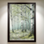 Whispering Woods Nordic Scandinavian Forest Trees Wall Art Print Print Material