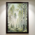 Whispering Woods2 Nordic Scandinavian Forest Trees Wall Art Print Print Material