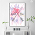 Wild Free Pastel Arrows Wall Art