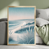 Winter Coastline – Wild Grass Botanical Winter Canvas Wall Art Print Decor