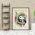 Yin Yang Koi – Watercolor Fish Wall Art Print Material