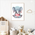 Zen Elephant Nursery Wall Art | Kids Wall Art in Poster, Frames & Canvas