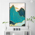 Zenith Geometric Mountains Wall Art