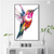 Alight Bird Wall Art | Animal Wall Art in Poster, Frames & Canvas