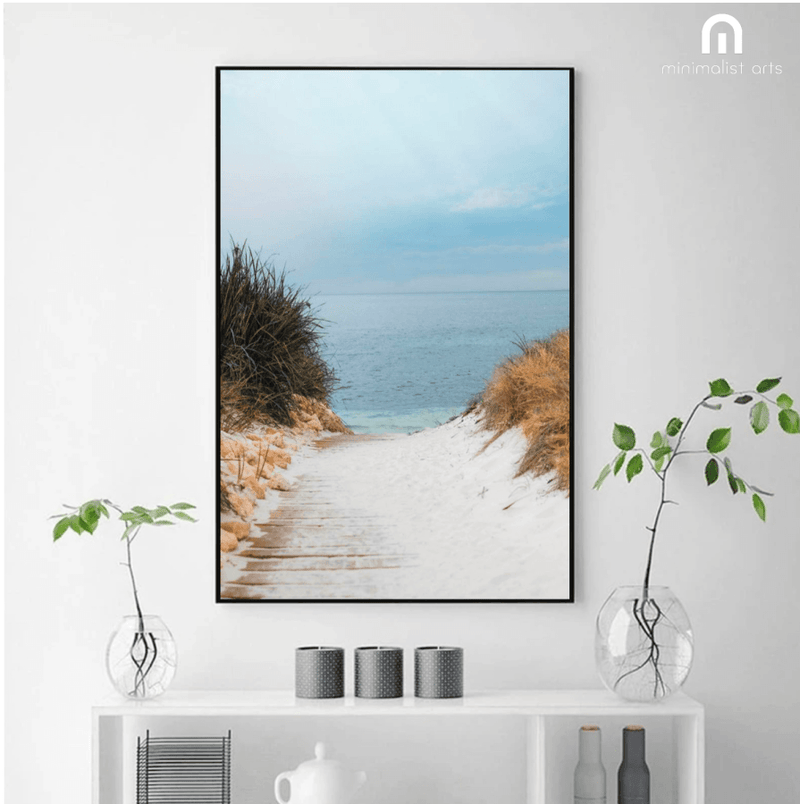 Hypnotic Nature Wall Art Beach Vibes Wall Art in Poster, Frames  Canvas