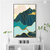 Summit Mountain Wall Art | Luxurious Abstract Wall Art in Poster, Frames & Canvas